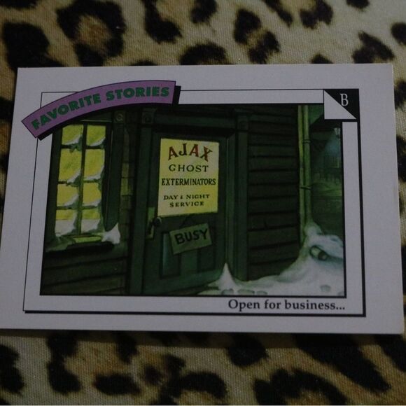 FS Lonesome Ghosts B71 Disney Card - Picture 1 of 2